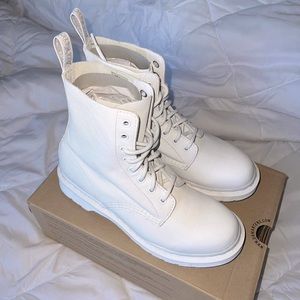 DR. MARTENS PASCAL SOFT LEATHER BOOTS